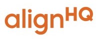 alignhq company logo in orange color font